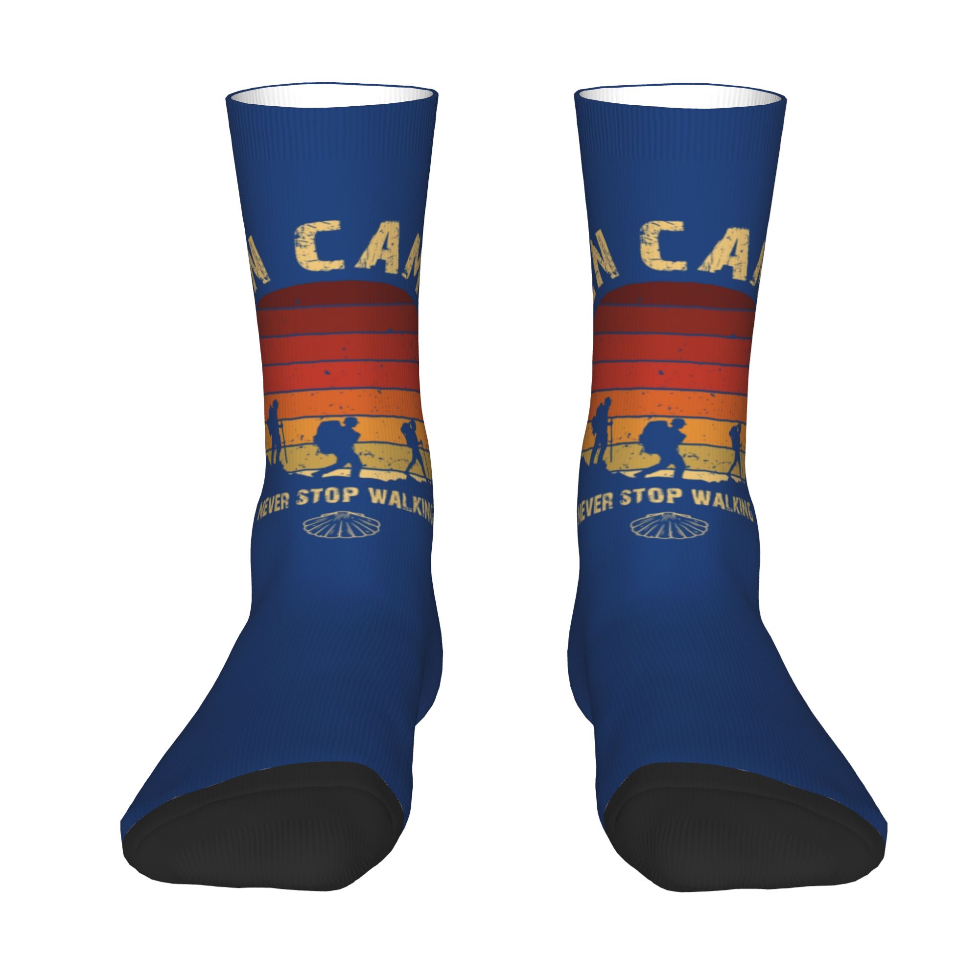 Custom Hiking the Camino de Sa - Dress Sock Men review and price